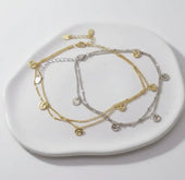 Chaine de cheville Stella Signé Flore